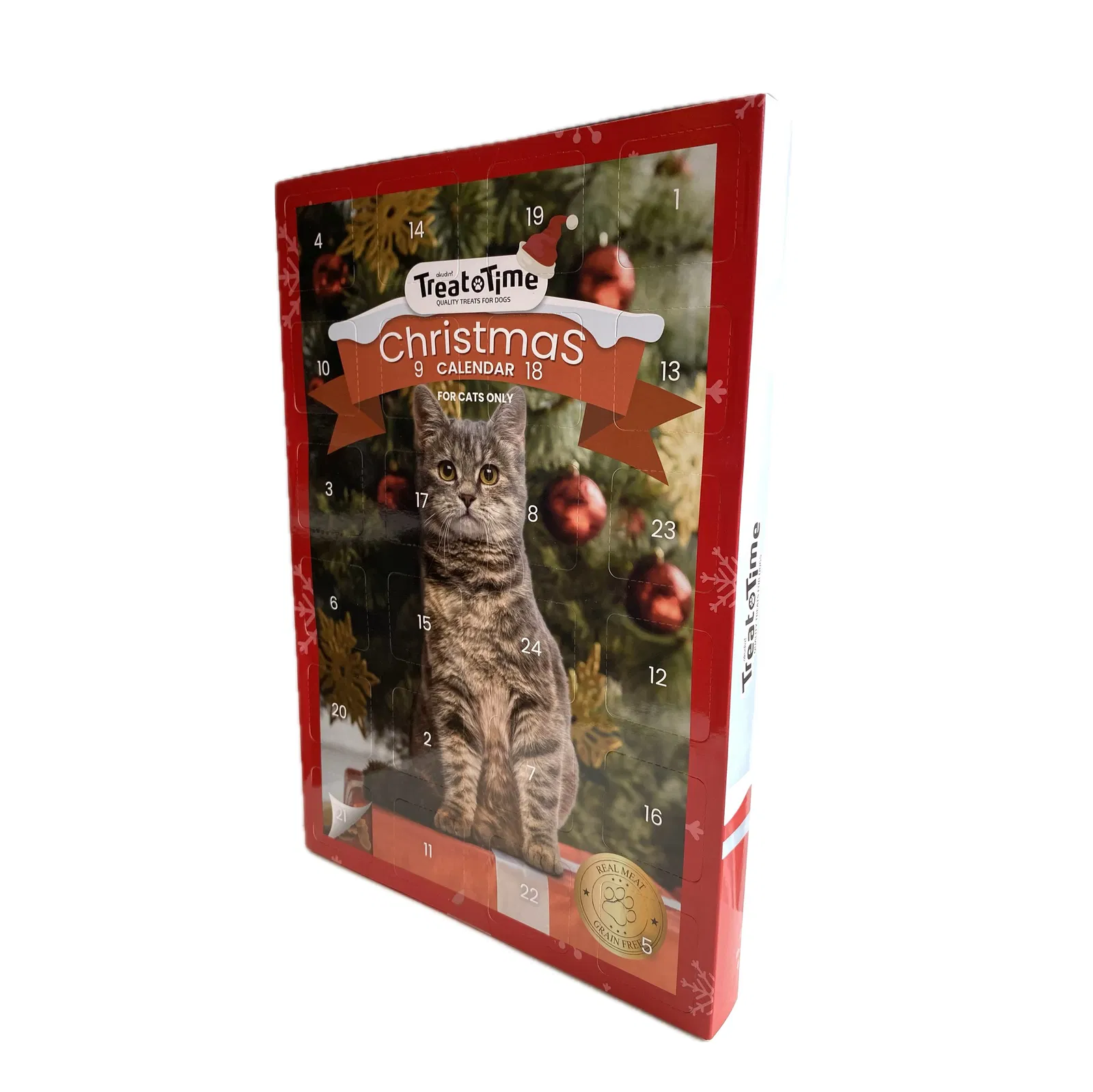 Treattime Julekalender til kat - 4 varianter (2025)